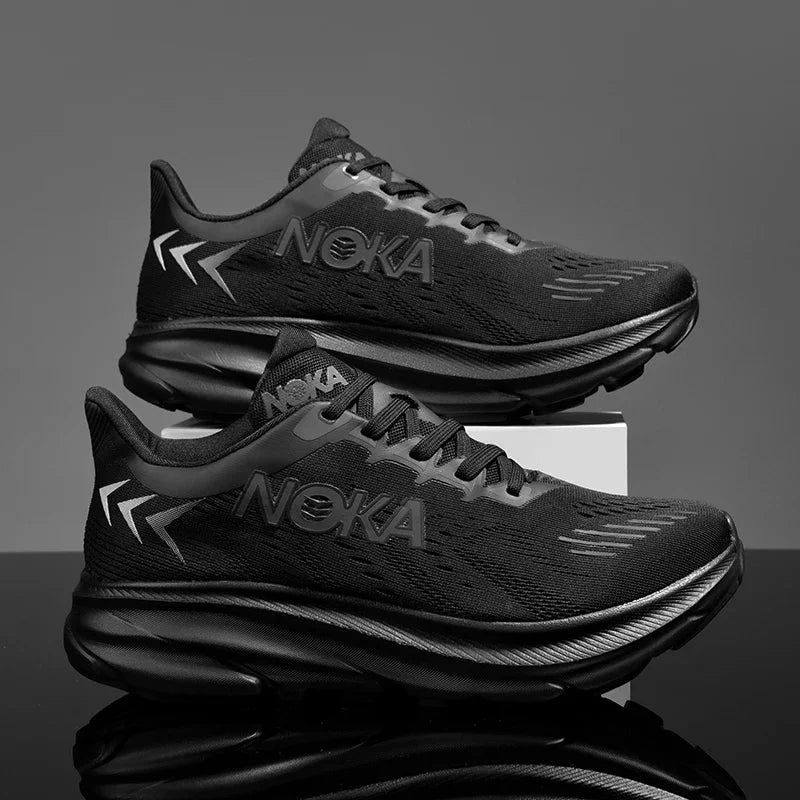 Men's Running Shoes Non-Slip Off-road Shoes Mesh Trainer Race Outdoor Breathable Cushioning Sneakers Couple Fashion Luxury shoes