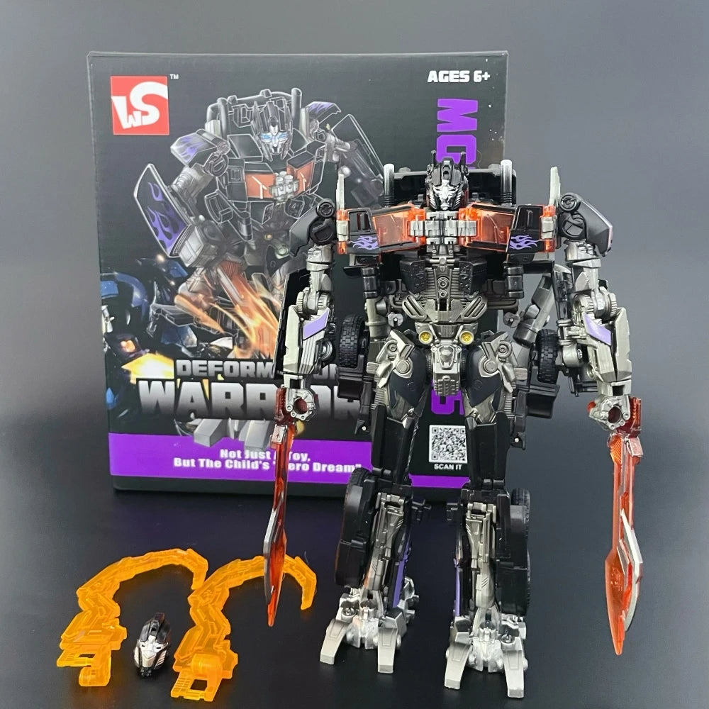WEIJIANG 20cm New Transformation Toy Movie Version Anime Action Figures Cool Robot Car Model Children Kids Boy Gift In Stock
