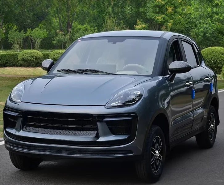 2025 new electric four-wheeled vehicle household transportation new energy air conditioning closed electric four-wheeled vehicle