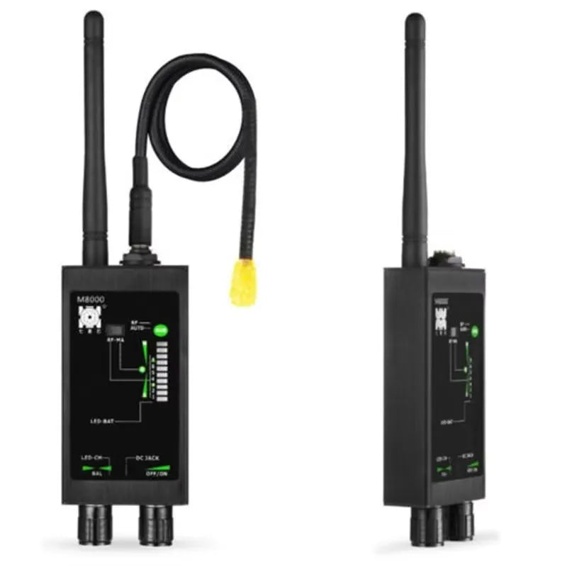 Techno Detector Anti Spy Wireless Camera RF GPS — Black | KIMLUD