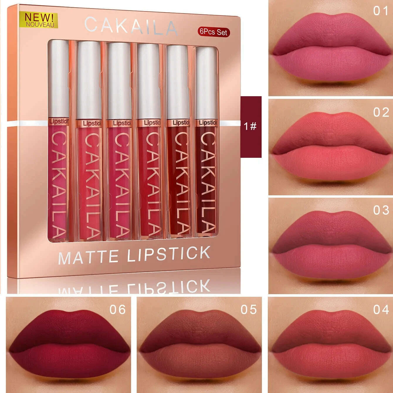 cakaila-6-color-lip-gloss-lipstick-set-liquid-matte-velvet-matte-womens-makeup-long-lasting-waterproof-non-stick-cup-non-fade-kimlud-kimlud-33919603
