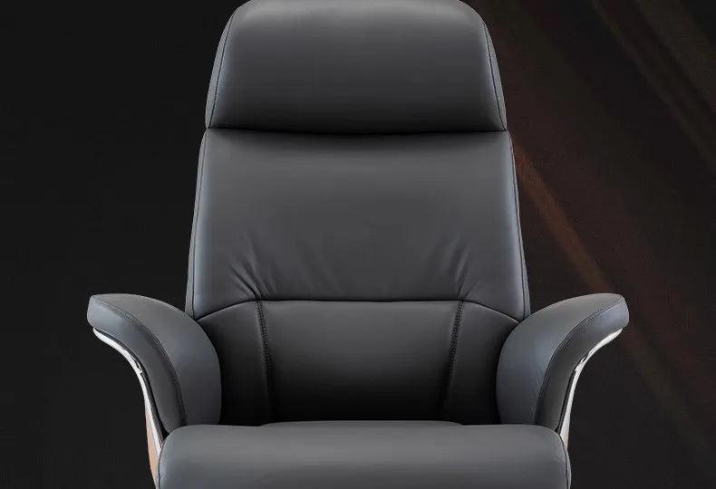 Office Chair - Modern Ergonomic - Cowhide | KIMLUD