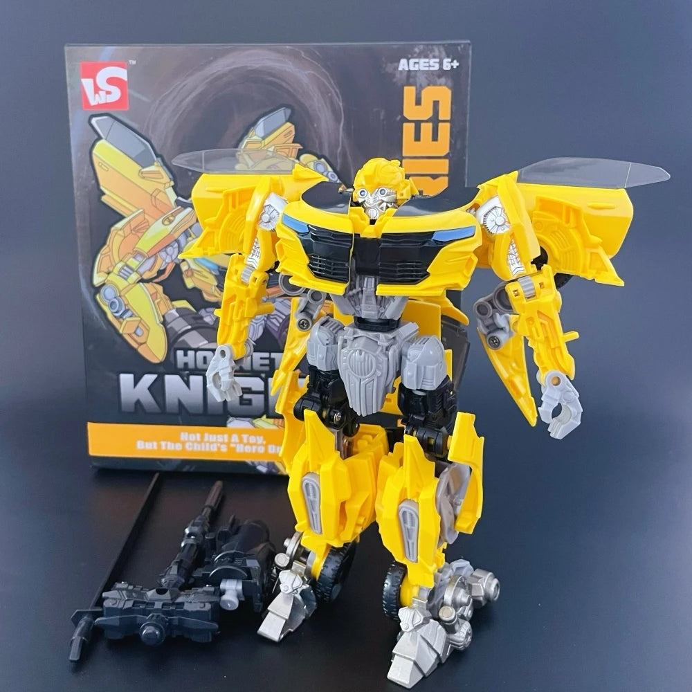 WEIJIANG 20cm New Transformation Toy Movie Version Anime Action Figures Cool Robot Car Model Children Kids Boy Gift In Stock