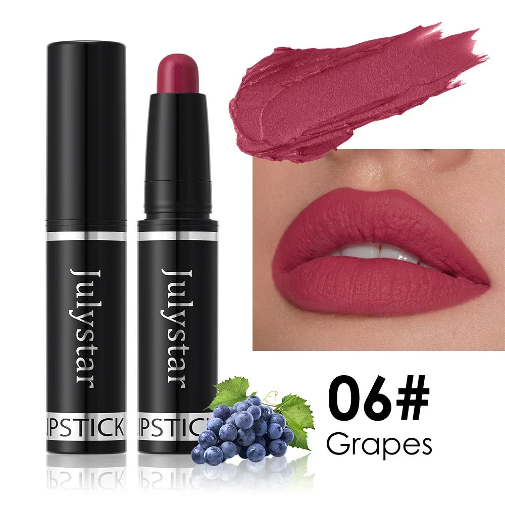 Matte Lipstick Pencil – Long-Lasting Waterproof – Nude Brown | KIMLUD