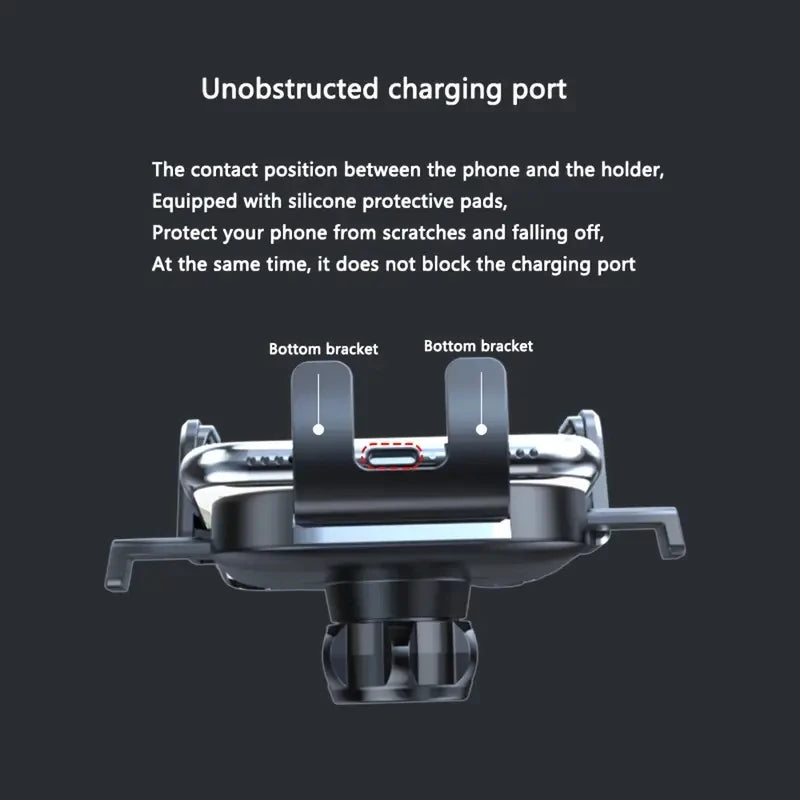 Car Phone Holder - Foldable Rotatable - Air Vent Mount | KIMLUD