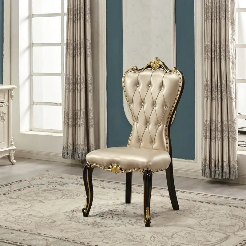 Leather Throne Lounge Chair Diamond-Tufted — Blush Pink | KIMLUD
