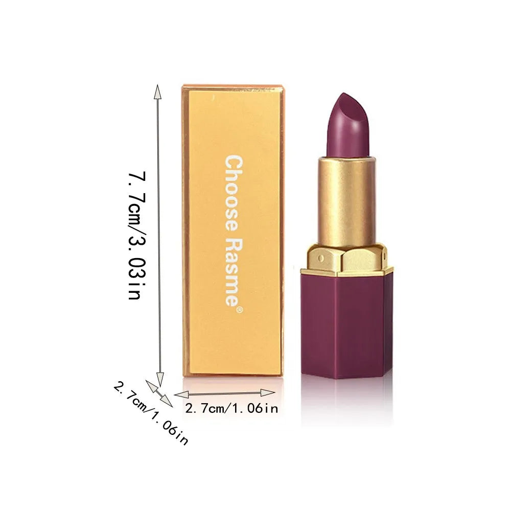 Matte Lipstick Set Six-Color Long-Lasting Velvet Finish — Multicolor | KIMLUD