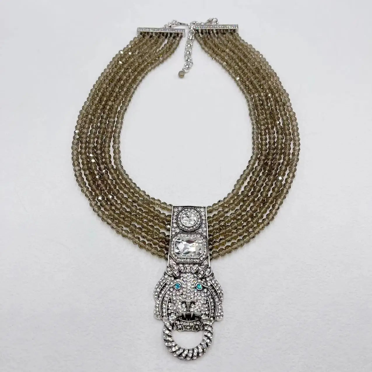 Multi-Layer Necklace – Retro Style – Copper | KIMLUD
