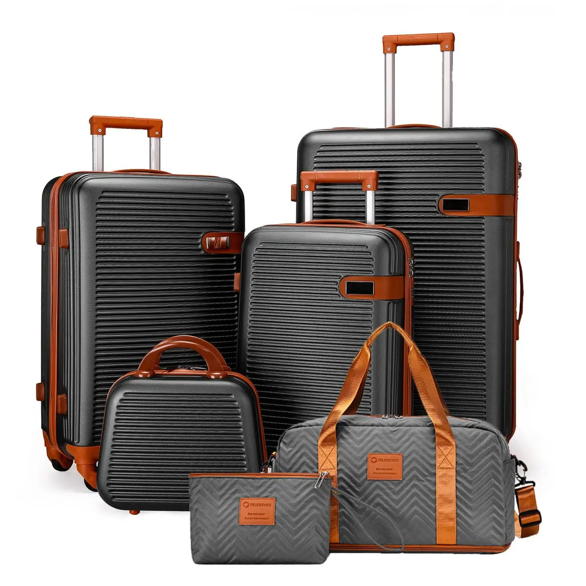New Spacious Capacity Luggage Heavy-Duty Omni-Wheel Unisex Travel Suitcase for Men Women Checked Baggage Bestseller suitcase set