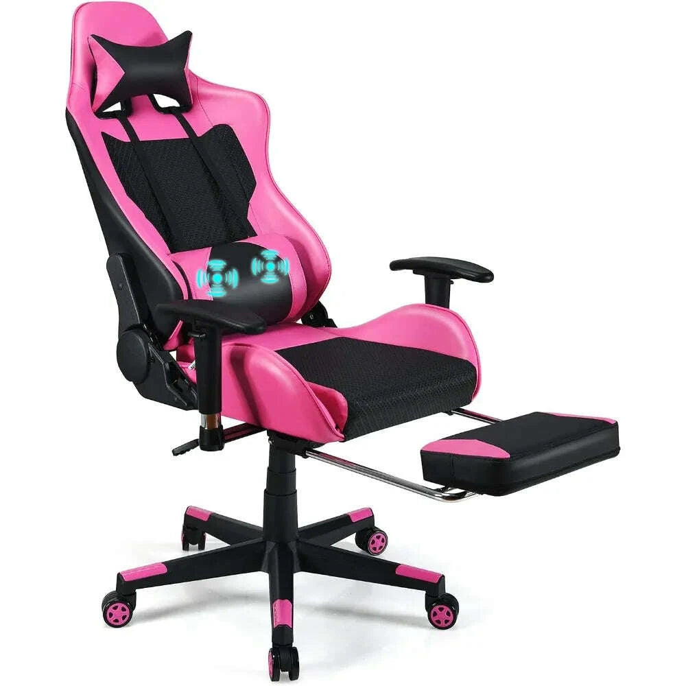 gaming-chair---pink-gamer-chair-with-footrest-racing-esports-computer-chair-massage-lumbar-support-leather-recliner-customizedkimludkimlud-35574540