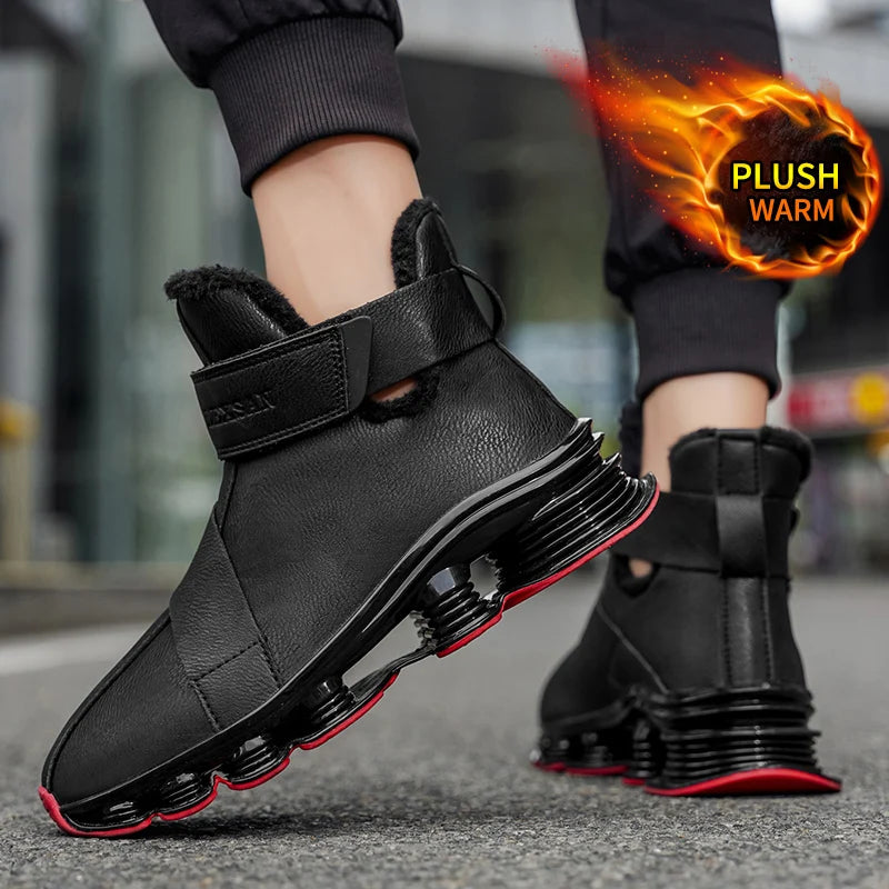 Men's Snow Boots – Waterproof – Ankle Boot | KIMLUD