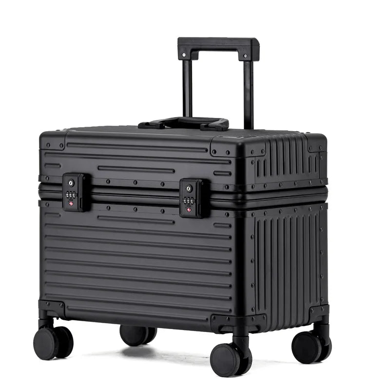 18 Inch Aluminium Frame Camera Equipment Case With Wheels Trolley Case 20 Inch Suitcase Trip Cabin 22 Inch On the Flap Suitcase