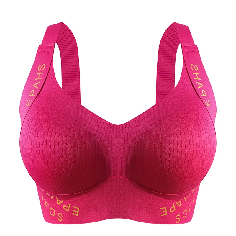 Seamless Bralette Wireless Push Up — Nude-Beige | KIMLUD
