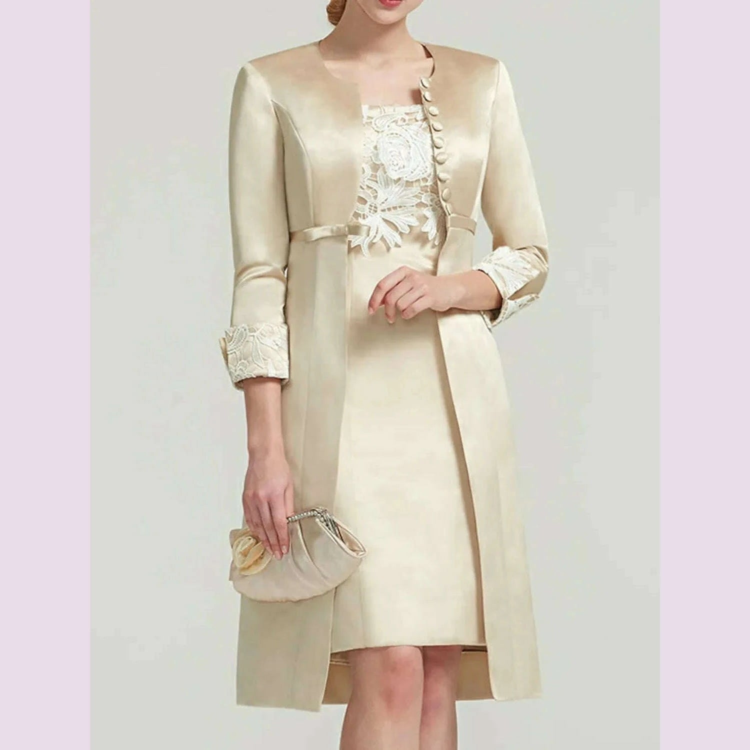 2025-champagne-sheath-mother-of-the-bride-dress-with-jacket-jewel-lace-appliques-knee-length-satin-wedding-guest-party-gowns-kimlud-kimlud-33916833