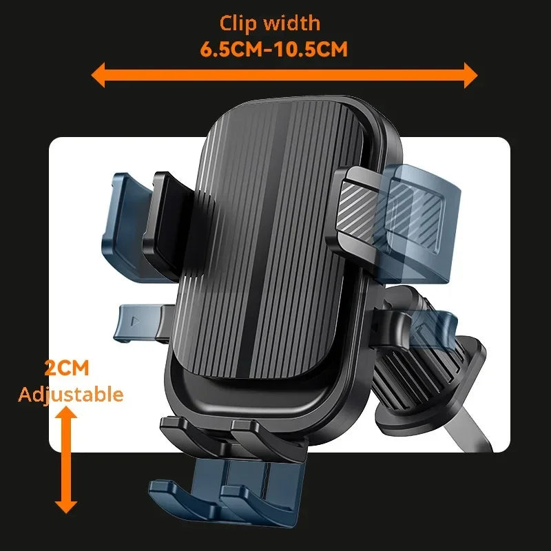 Car Phone Holder - Flexible Auto Lock Air Vent Mount - Universal | KIMLUD