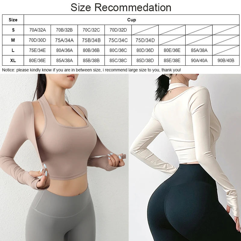 Nylon Elastane Knit Yoga Shirt Crop Bra Top With Breathable Quick Dry — Blue | KIMLUD