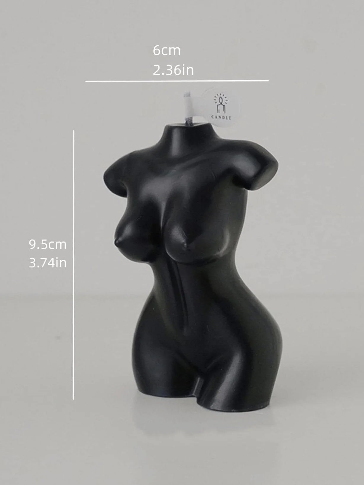 KIMLUD, 1pc Women's Body Shape Aromatherapy Candle Home Decoration Candle Human Sculpture Candle, KIMLUD Womens Clothes
