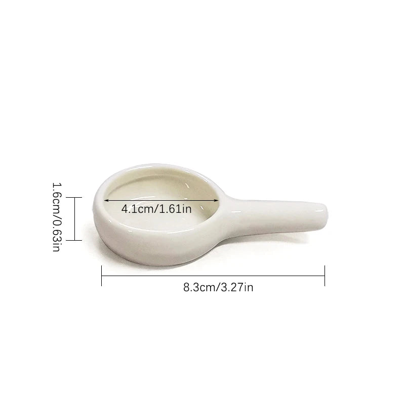 Ceramic Candle Holder Wax Melt Diffuser — Ivory | KIMLUD