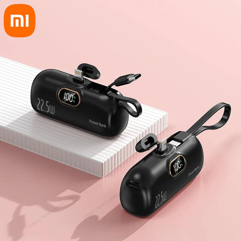 Xiaomi Mini Convenient Mobile Power Bank 30000mah Portable Fast Charging Suitable For iPhone 16  Samsung Xiaomi External Battery