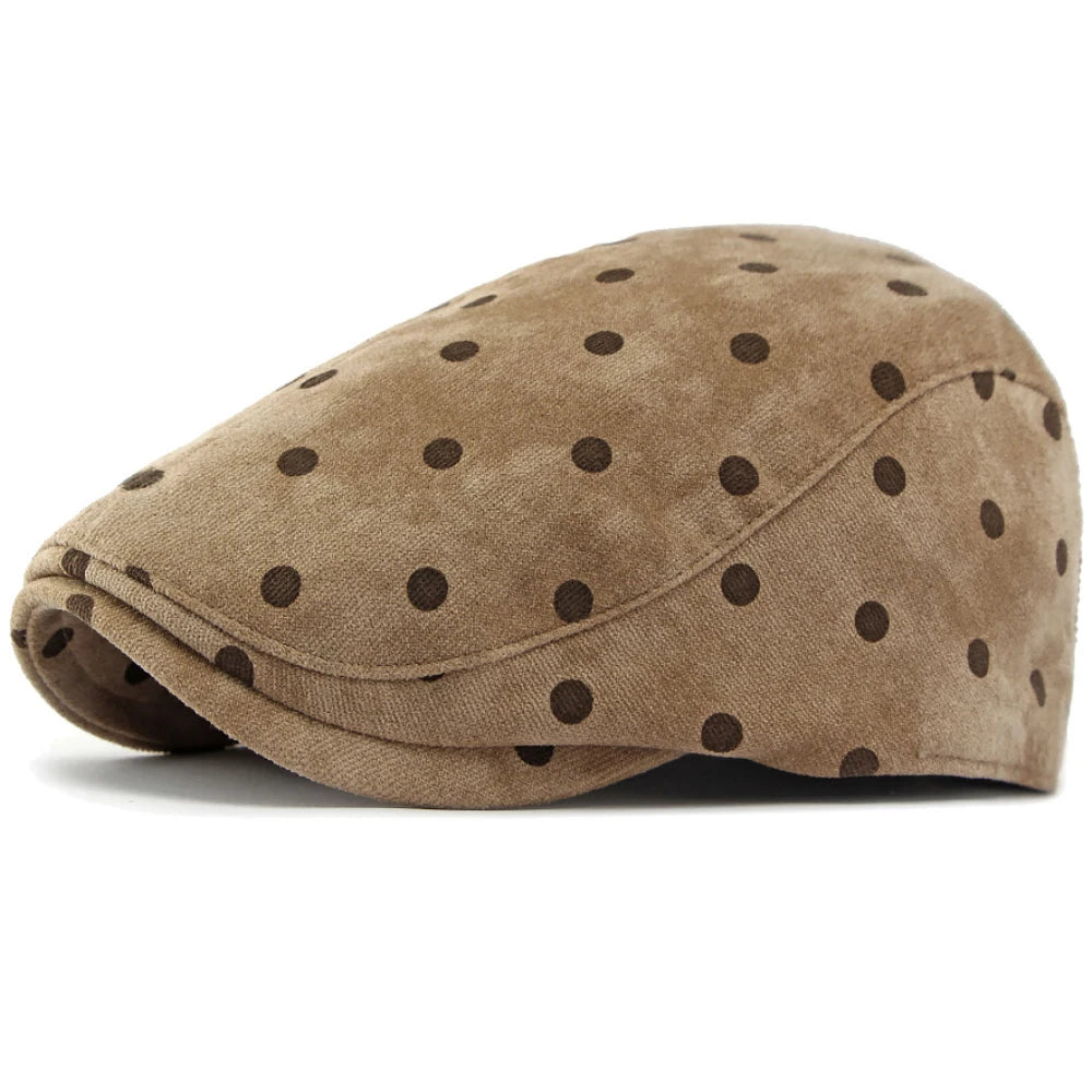 Beret – Retro Artist Painter Style – Faux Suede | KIMLUD