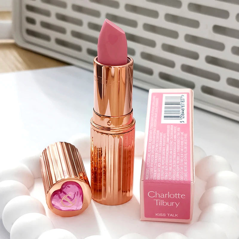 Heart Shape Lipstick – Pink Diamond Lip Glow – Pink Blusher | KIMLUD
