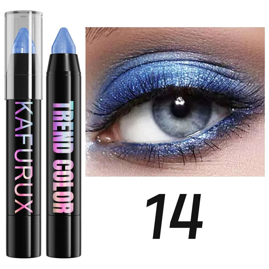 19-color-1pcs-smoky-dark-green-eyeshadow-pen-stick-waterproof-metallic-glitter-eye-shadow-highlighter-pencil-makeup-tool-cosmetkimludkimlud-35575058