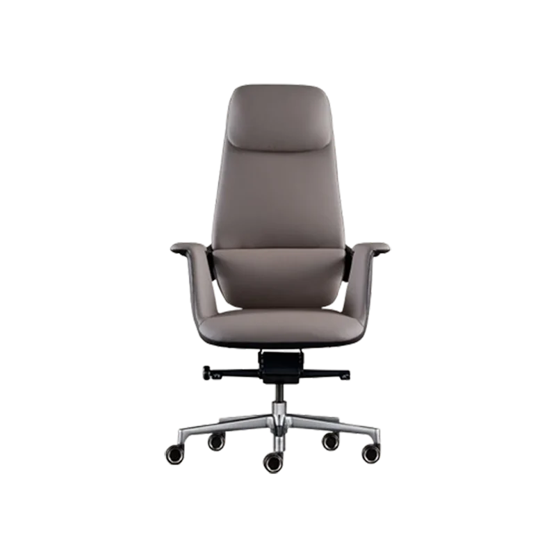 Wendy Italian Minimalist Chair Leather Boss Study Computer Office Comfortable Chair President Swivel Cowhide Chaisse Furniture