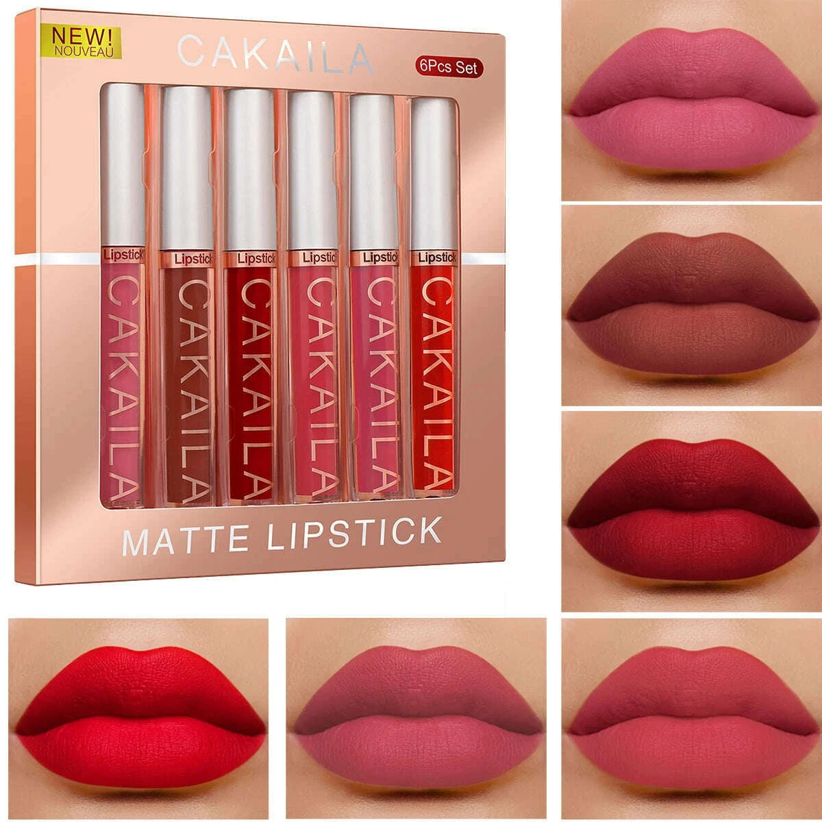 cakaila-6-color-lip-gloss-lipstick-set-liquid-matte-velvet-matte-womens-makeup-long-lasting-waterproof-non-stick-cup-non-fade-kimlud-kimlud-33919597