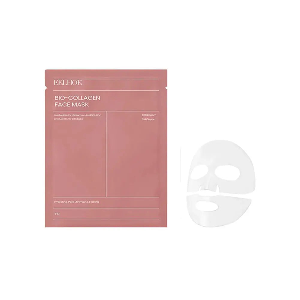 Bio Collagen Face Mask Deep Hydrating Overnight — Rose Pink | KIMLUD