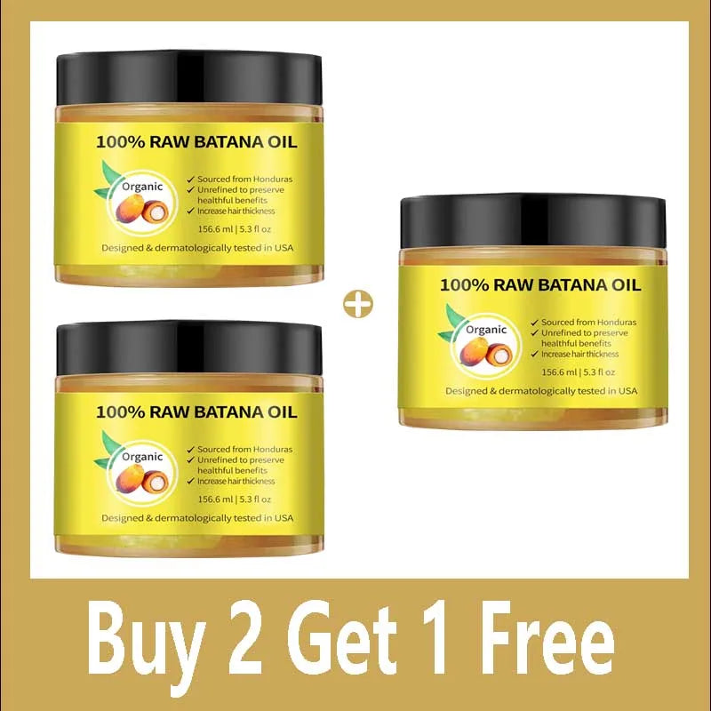 Batana Oil Conditioner Palm Enriched Hair Care — Yellow-Gold | KIMLUD