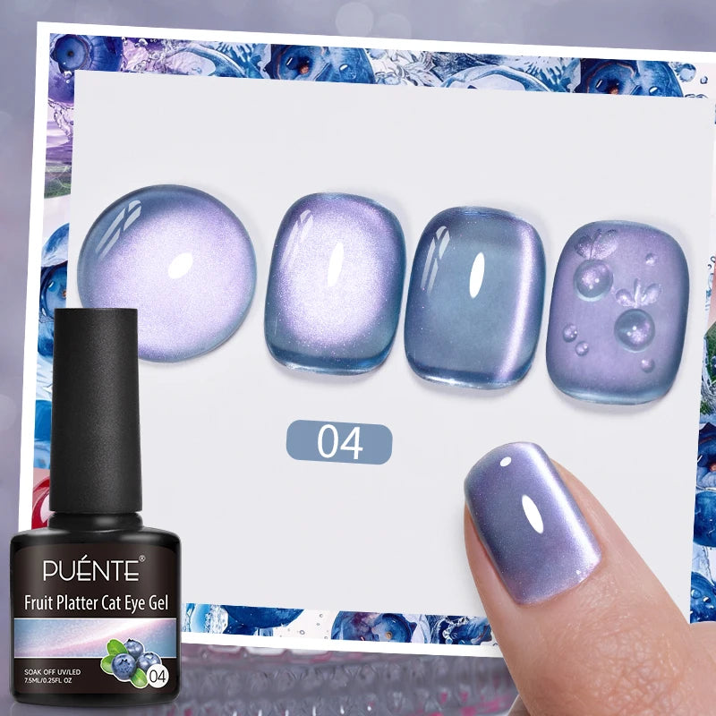 Reflective Glitter Gel Nail Polish Multidimensional Holographic Sparkle, UV-Curable Finish — Pink Lilac | KIMLUD