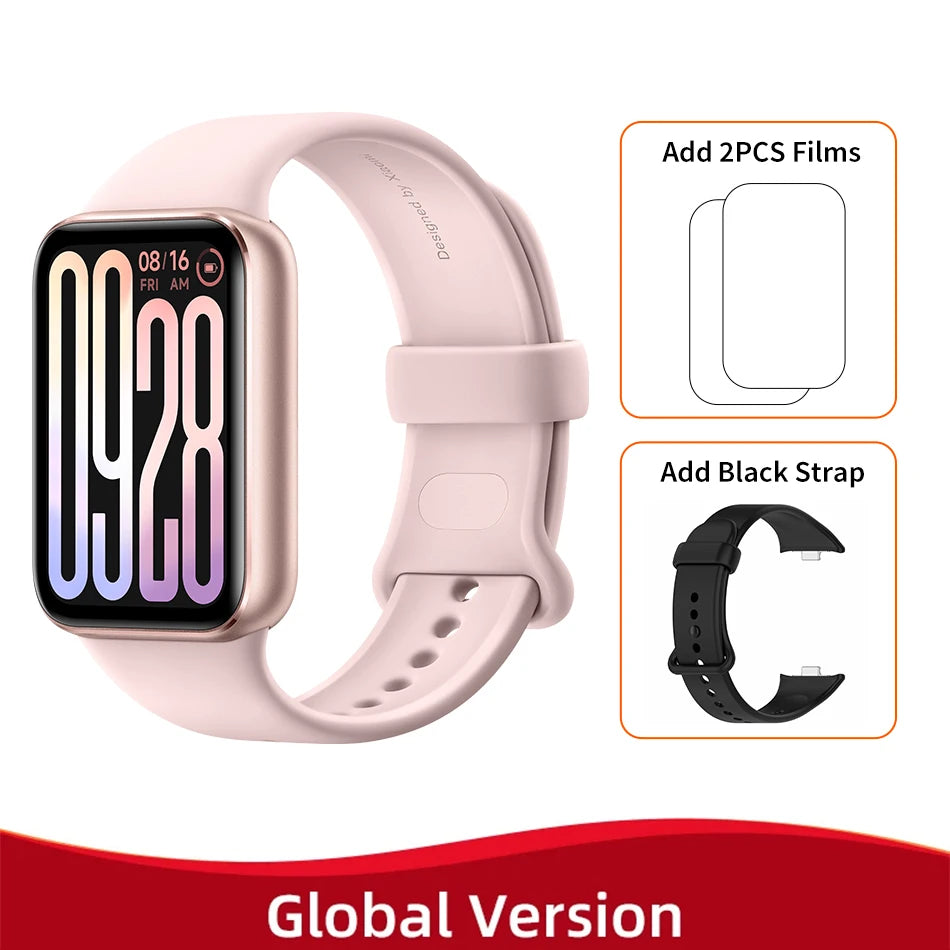 Global Version Xiaomi Smart Band 9 Pro 1.74'' AMOLED Display 21 Days Battery Life Miband Bracelet 150+ Sport Mode Health Monitor
