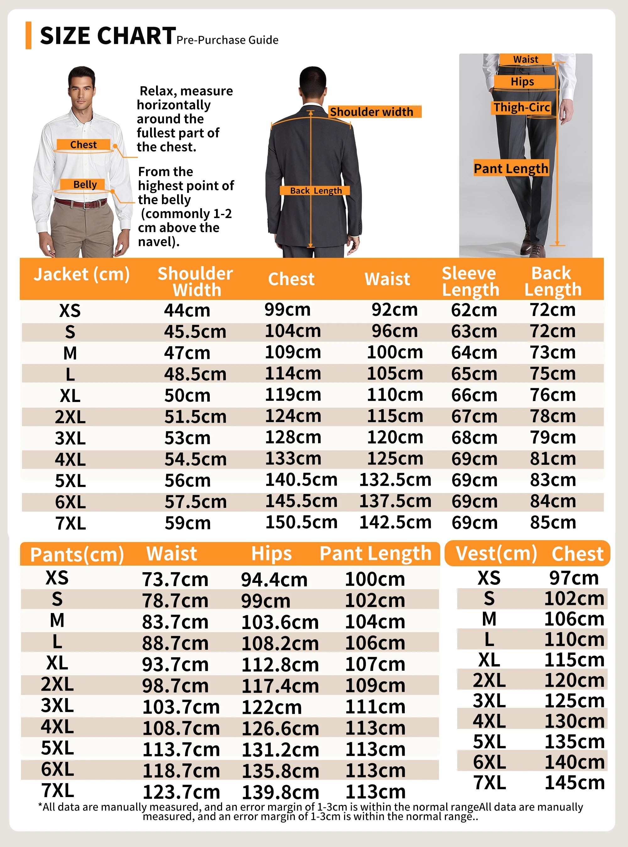 Men's 3-Piece Suit Set Classic One Gold Button Slim Fit Blazer Vest Pants Formal Business Wedding Wear