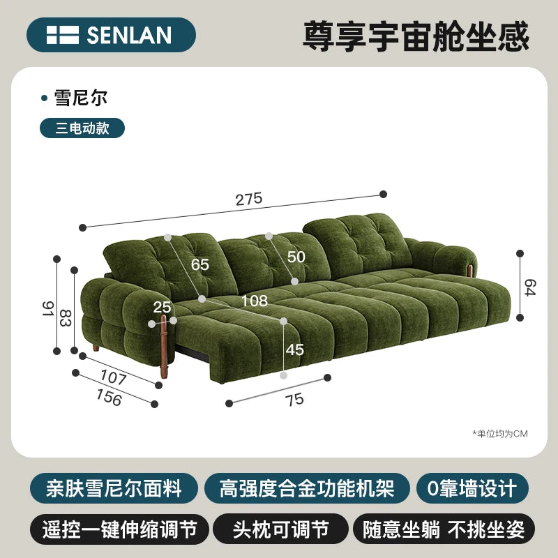 Chinese Style Sofas Multifunctional Seat Bag — Cream | KIMLUD