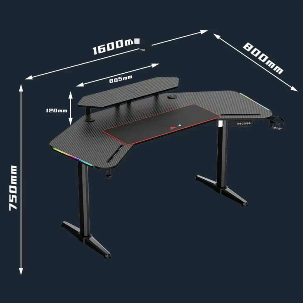adjustable-luxury-carbon-fiber-lifting-stand-table-full-electric-160cm-computer-gaming-desk-corner-with-wireless-usb-chargerkimludkimlud-35571808