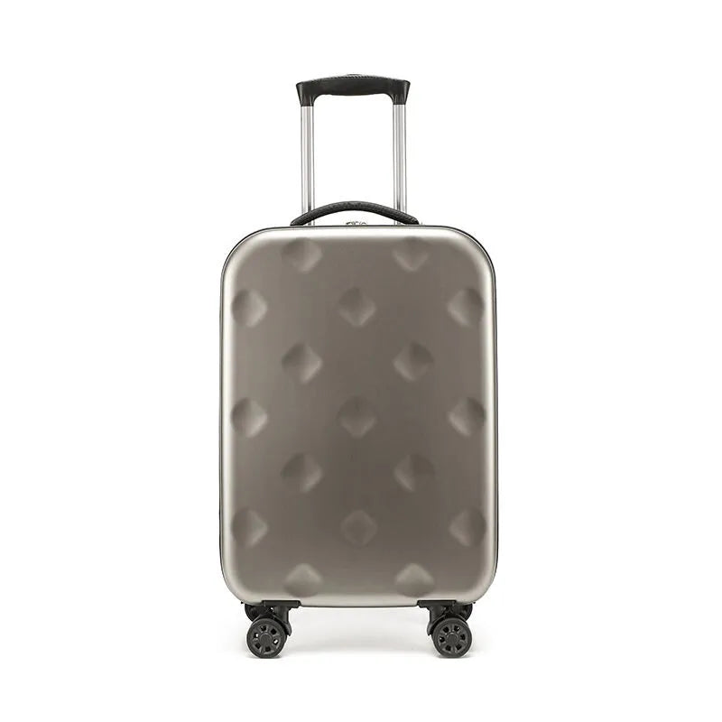 Foldable Luggage with Multi-Directional Silent Wheels – 20 Inch Airline Approved Cabin Bag + 24 Inch Checked Suitcase Portable