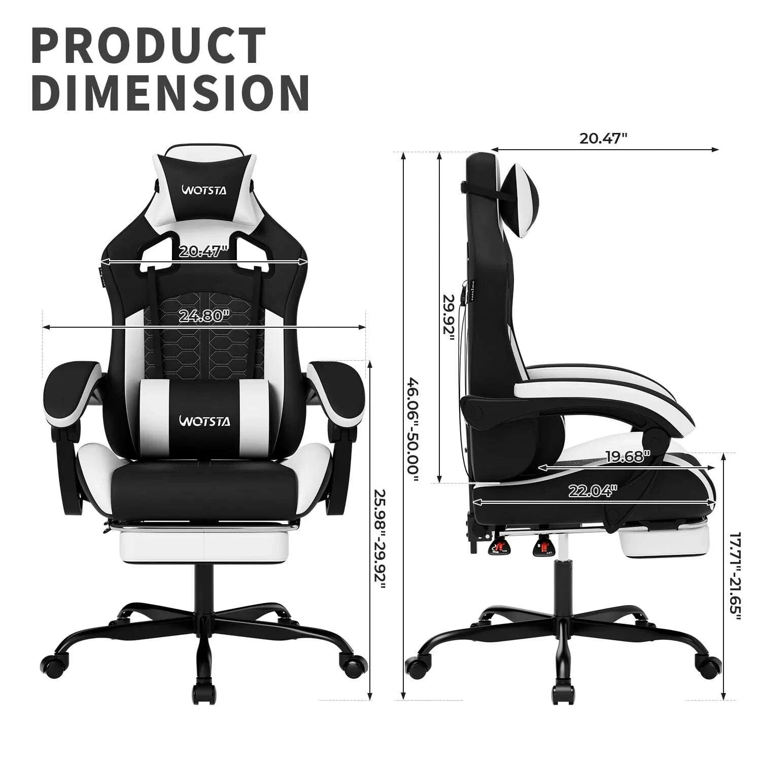 wotsta-gaming-chair-with-footrest-lumbar-support-adjustable-height-swivel-seat-headrest-for-office-or-gamingkimludkimlud-35574848
