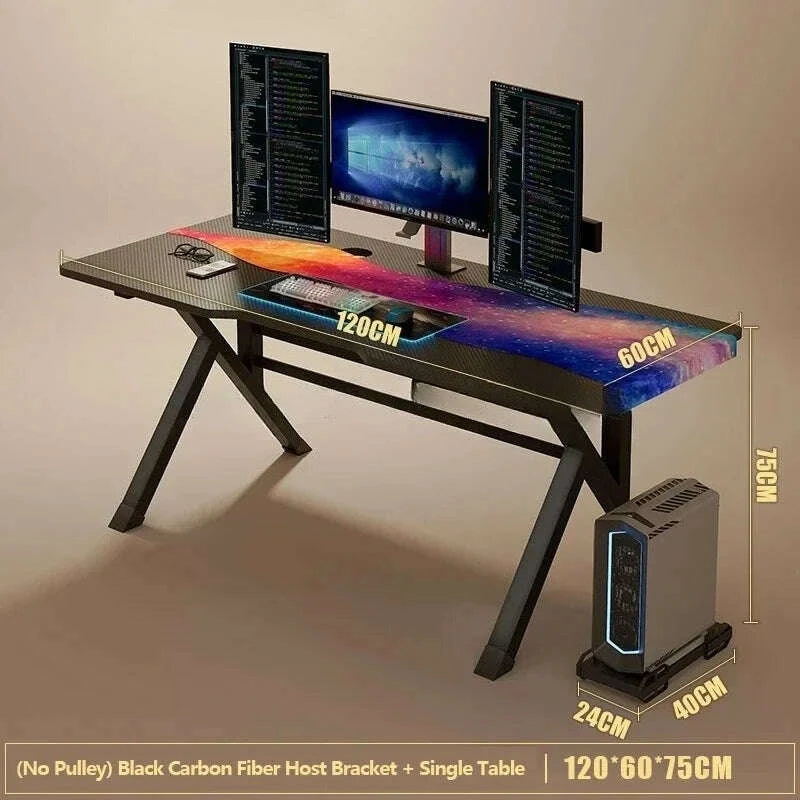 premium-carbon-fiber-ergonomic-gaming-desk-sturdy-k-type-steel-feet-home-room-desk-gamer-table-high-quality-stable-office-tablekimludkimlud-35573155