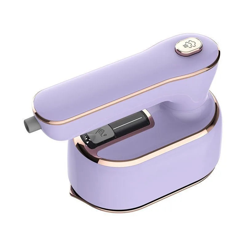 KIMLUD, Micro Steam Iron, Travel Steamer for Clothes Portable Mini Steam Iron, 970W Handheld Steamer Dry and Wet Ironing for Home,Travel, PURPLE / EU / CHINA, KIMLUD APPAREL - Womens Clothes