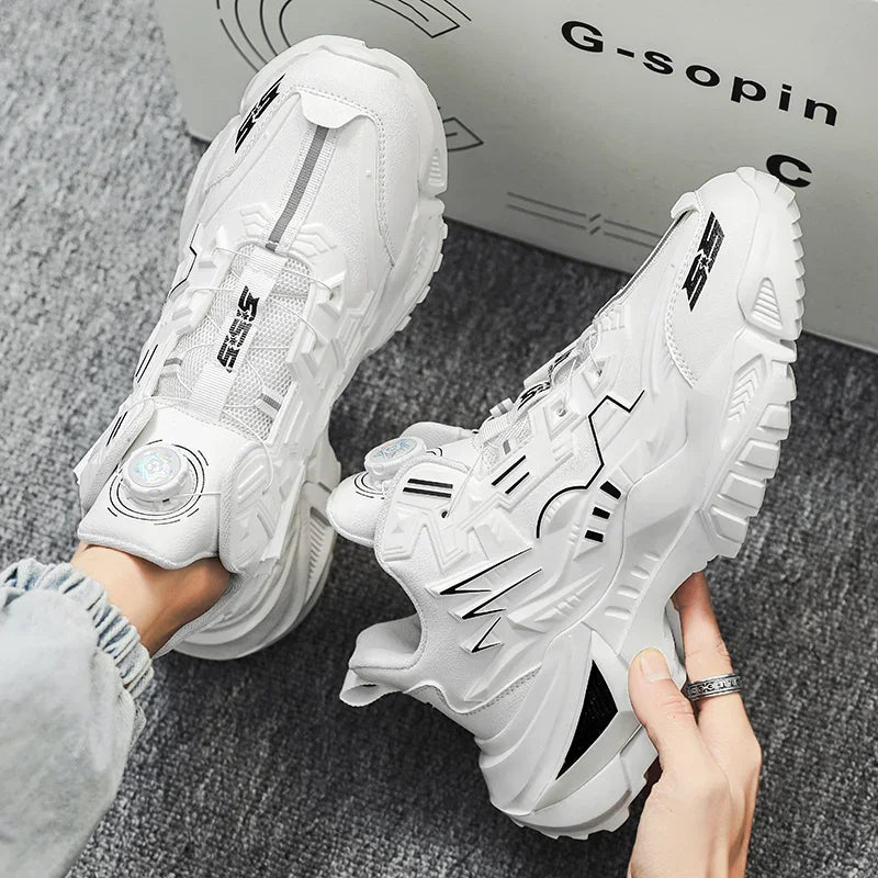 ELUVA Men Sneakers Running Shoes Lightweight Breathable Walking Shoes Non Slip Casual Sports Shoes for Men Gym Workout Training