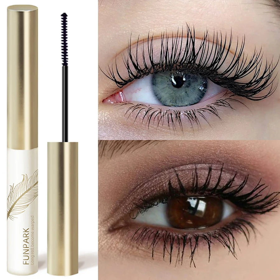 Mascara – Waterproof Long-Lasting – Ultra-fine Brush – Black | KIMLUD