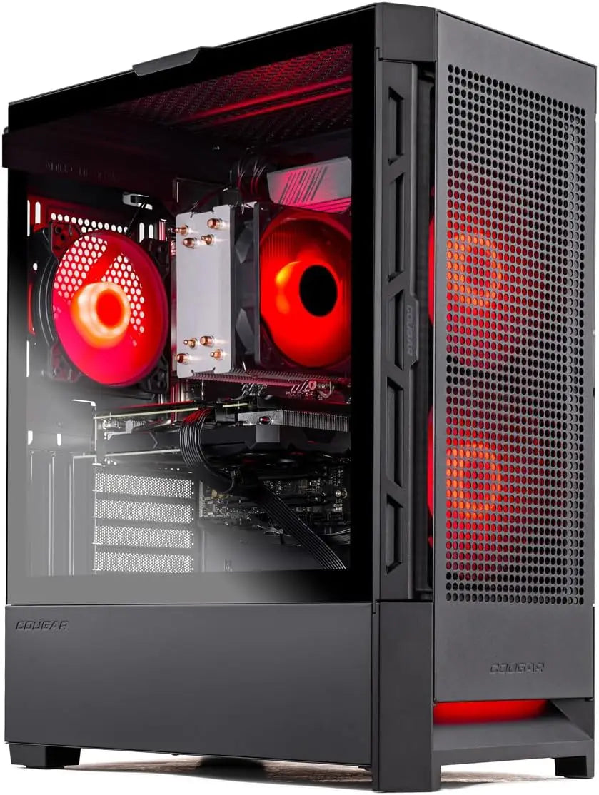 Matte Black Steel Desktop Ryzen 7 7700X RTX 5060 32GB DDR5 1TB Gen4 NVMe — Black | KIMLUD