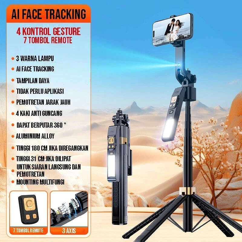 cl12p-180cm-selfie-stick-auto-ai-face-tracking-quad-stand-360-rotation-gimbal-tripod-stabilizer-with-led-fill-lightkimludkimlud-35561996
