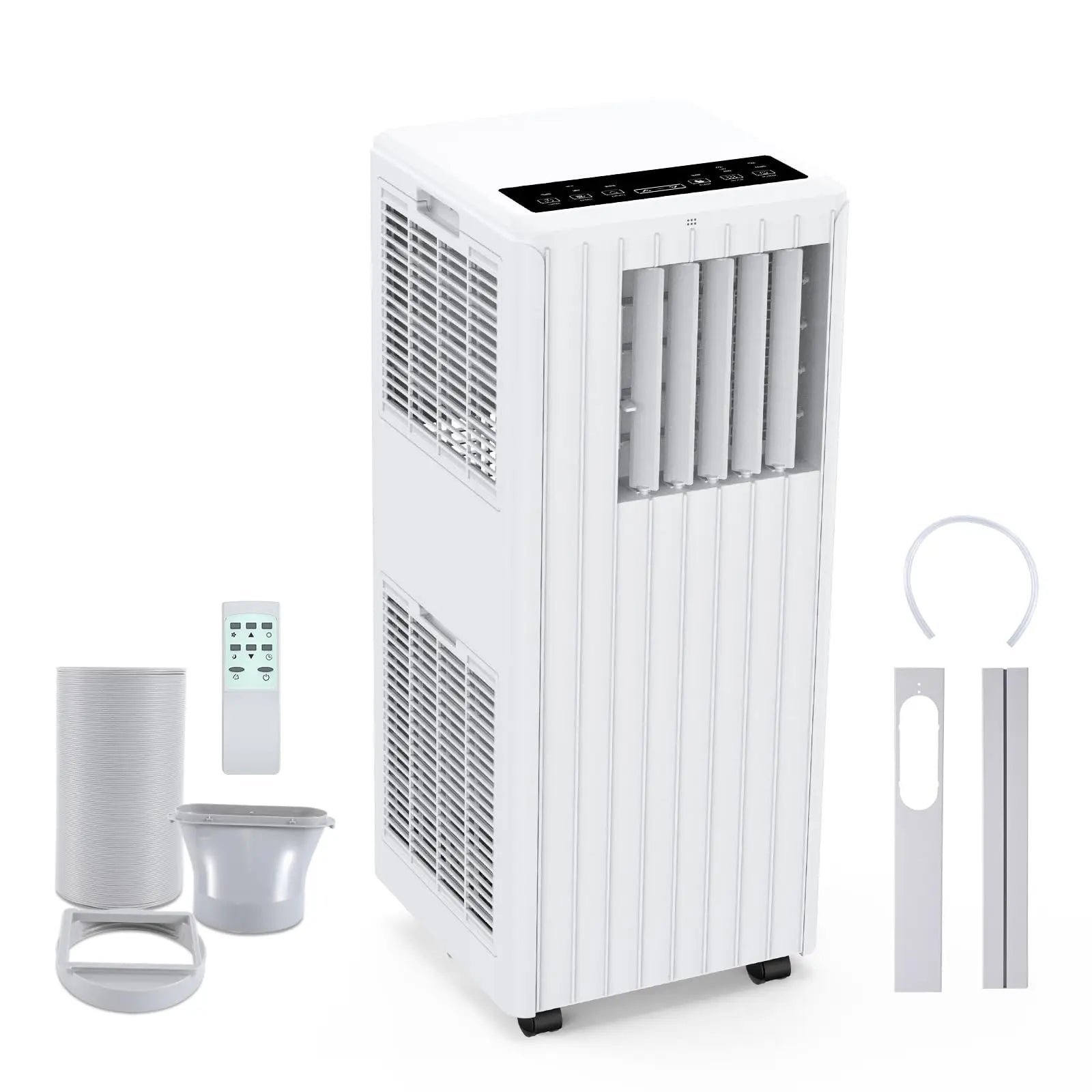 Portable Air Conditioner 9000 BTU 3-in-1 — White | KIMLUD