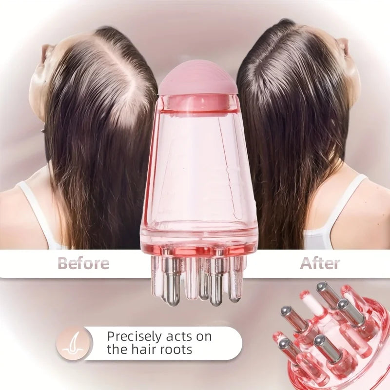Silicone Hair Tools Set 3-Piece Scalp Massage Brushes — Pink | KIMLUD