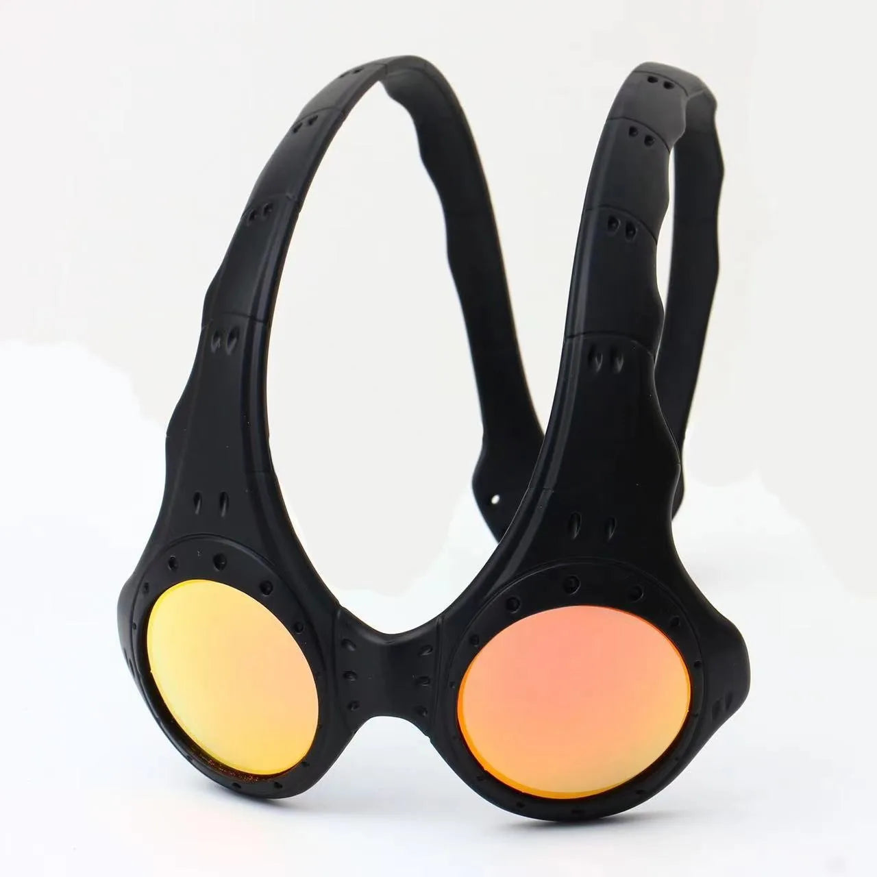 Metal Frame Unisex Sunglasses — Amber Brown | KIMLUD