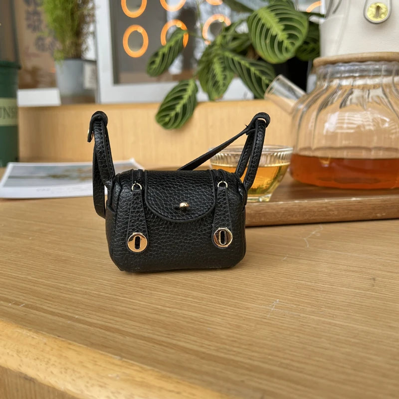 Microfibre Leather Earphone Case Mini For AirPods Pro — Black | KIMLUD
