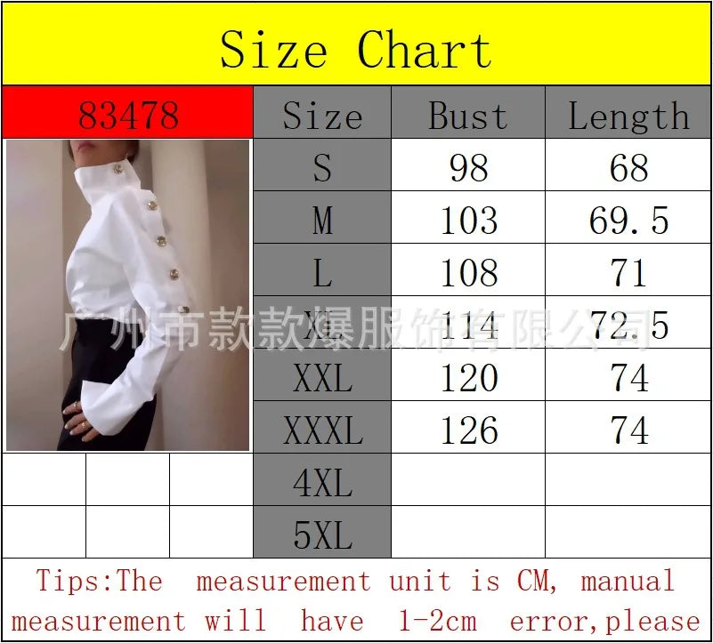 KIMLUD, New Fashion Shirt For Women Women 2025 Casual Long-sleeve Button Women's Blouse Spring Chic White Tops Office Shirts Female, KIMLUD Womens Clothes