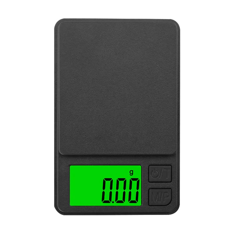 Mini Pocket Digital Scale LCD Gram Food Jewelry Ounces Grains 100/200/300/500g 0.01g 1000g 0.1g Scale Black