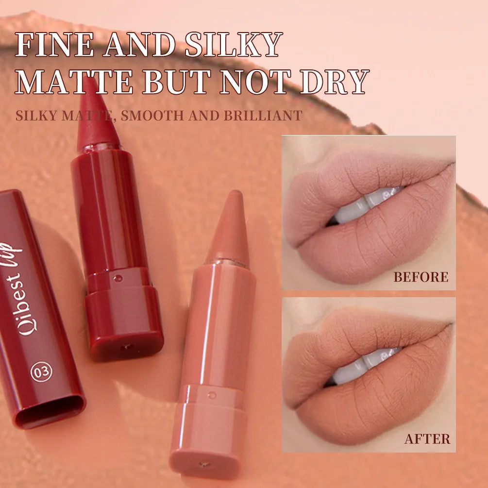 Lip Liner – Long-Lasting Waterproof 2-In-1 Lip Liner And Lipstick Pencil | KIMLUD